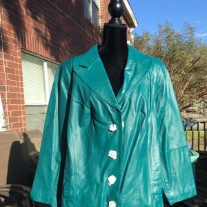 Brand New! Genuine Leather Coat